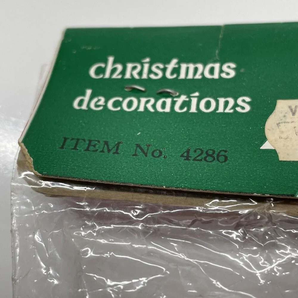 NOS Bradfords Christmas Decorations Ornament OWL 4286 The Unbreakable Kind‎ LE1